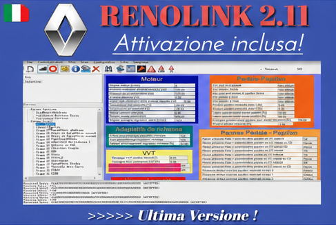 Scarica Renolink 2.11 Renault & Dacia – Diagnostica, Codifica ECU, Airbag, IMMO