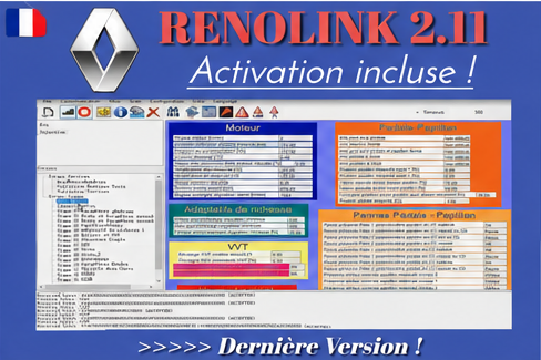 Télécharger Renolink 2.11 Renault & Dacia – Diagnostic, Codage ECU, Airbag, IMMO